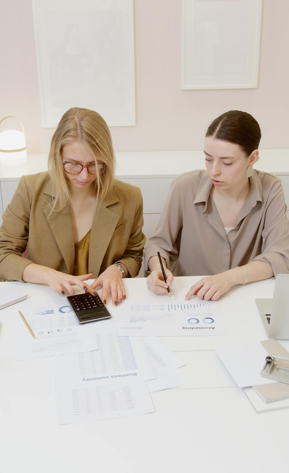 Financial team